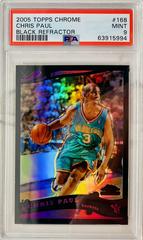 Chris Paul [Black Refractor] Basketball Cards 2005 Topps Chrome Prices