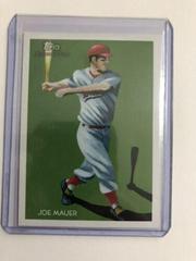 Joe Mauer [Bazooka Back] Baseball Cards 2010 Topps National Chicle Prices