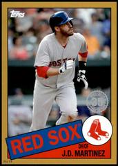 J.D. Martinez [Gold] #85-16 Baseball Cards 2020 Topps 1985 35th Anniversary Prices