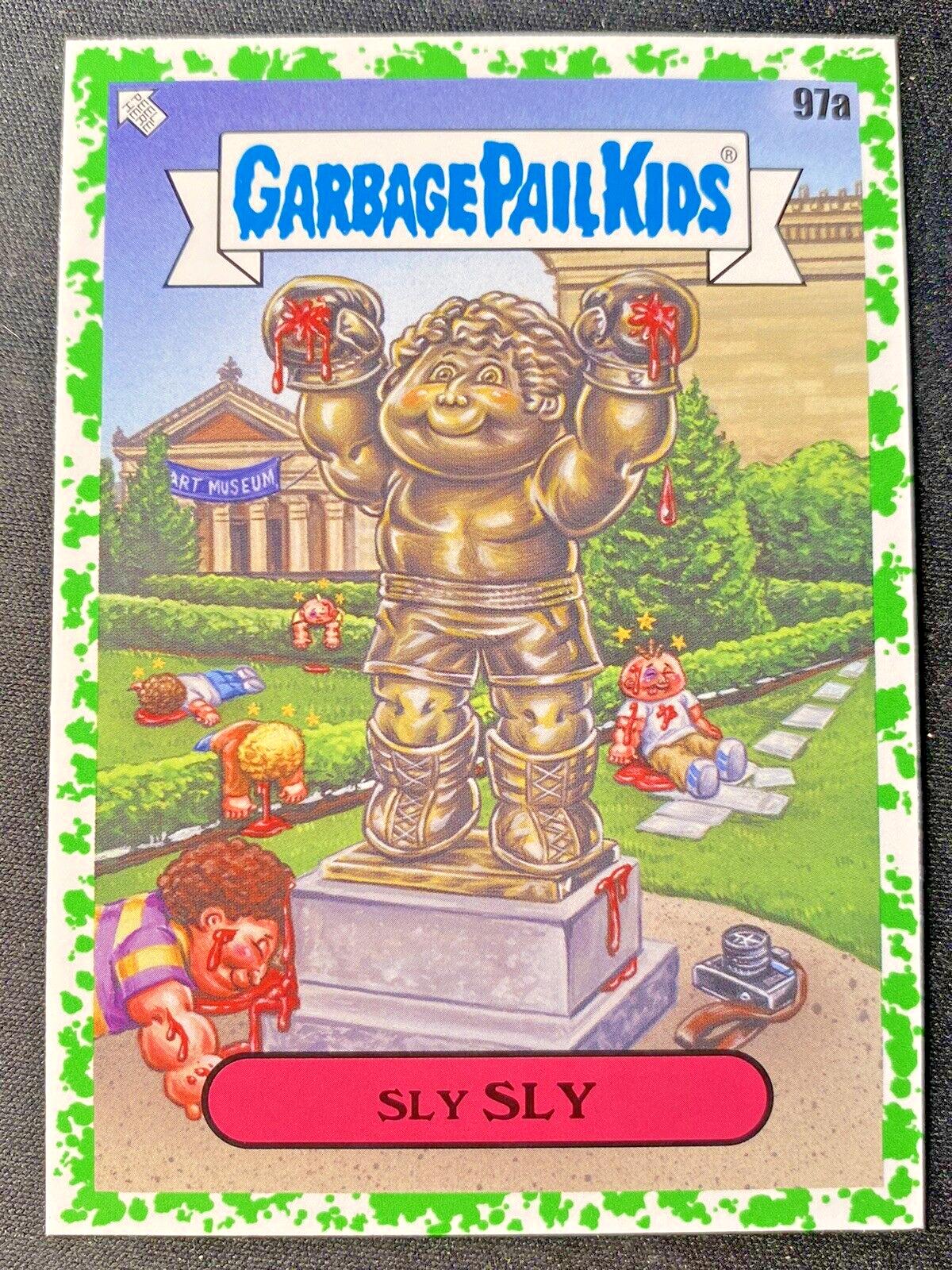 Sly SLY [Green] #97a Garbage Pail Kids Go on Vacation