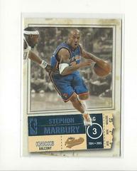 Stephon Marbury #19 Basketball Cards 2004 Fleer Authentix Prices