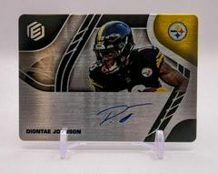 Diontae Johnson Football Cards 2021 Panini Elements Steel Signatures Prices