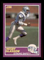 Nesby Glasgow #378S Football Cards 1989 Panini Score Supplemental Prices