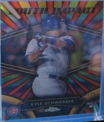 Kyle Schwarber [Orange Refractor] Baseball Cards 2016 Topps Chrome Youth Impact Prices