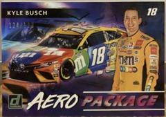 Kyle Busch [Holographic] #AERO2 Racing Cards 2021 Panini Donruss Nascar Aero Package Prices