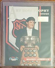 Mario Lemieux [1st Day Issue] #148 Hockey Cards 1993 Stadium Club Prices