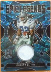 Emmitt Smith [Blue Neon] #19 Football Cards 2023 Panini Spectra Epic Legends Materials Prices