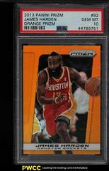 James Harden [Orange Prizm] #92 Basketball Cards 2013 Panini Prizm Prices