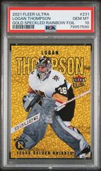 Logan Thompson [Gold Speckled Foil] #231 Hockey Cards 2021 Ultra Prices