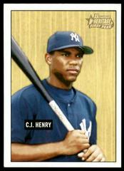 C.J. Henry #333 Baseball Cards 2005 Bowman Heritage Prices