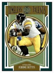 Jerome Bettis [Green] Football Cards 2022 Panini Legacy Timeless Talents Prices