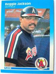 Reggie Jackson #84 Baseball Cards 1987 Fleer Prices