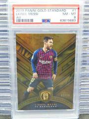 Lionel Messi [AU] #20 Soccer Cards 2019 Panini Gold Standard Prices