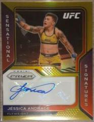 Jessica Andrade [Gold] Ufc Cards 2021 Panini Prizm UFC Sensational Signatures Prices