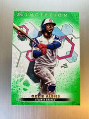 Ozzie Albies [Green] #13 Baseball Cards 2022 Topps Inception Prices