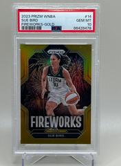 Sue Bird [Gold] #14 Basketball Cards 2023 Panini Prizm WNBA Fireworks Prices