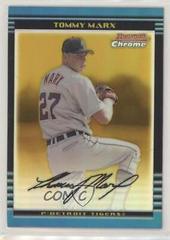 Tommy Marx [Gold Refractor] Baseball Cards 2002 Bowman Chrome Gold Prices
