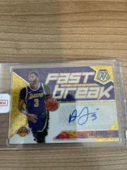 Anthony Davis [Gold] Basketball Cards 2019 Panini Mosaic Autographs Prices