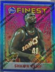 Shawn Kemp [Refractor w Coating] Basketball Cards 1995 Finest Prices