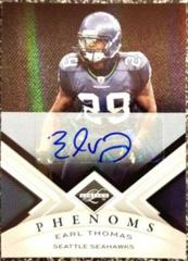 Earl Thomas [Monikers Autograph Silver] Football Cards 2010 Panini Limited Prices