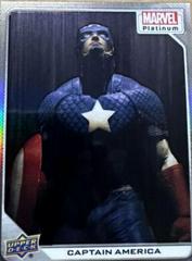 Captain America [Rainbow] Marvel 2023 Upper Deck Platinum Prices