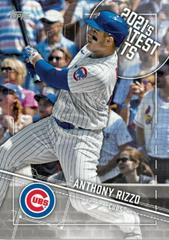 Anthony Rizzo [5x7] #21GH-6 Baseball Cards 2022 Topps 2021’s Greatest Hits Prices