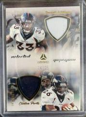Javonte Williams, Clinton Portis Football Cards 2022 Panini Luminance Reflected Materials Prices