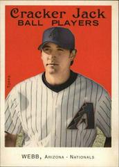 Brandon Webb #163 Baseball Cards 2004 Topps Cracker Jack Prices