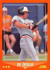 Joe Orsulak #41T Baseball Cards 1988 Score Traded Prices