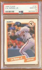 Cal Ripken Jr. #187 Baseball Cards 1990 Fleer Prices