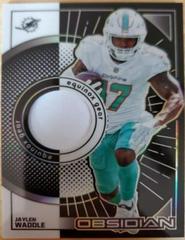 Jaylen Waddle [Yellow] Football Cards 2022 Panini Obsidian Equinox Gear Prices