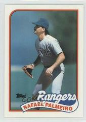 Rafael Palmeiro #93T Baseball Cards 1989 Topps Traded Tiffany Prices