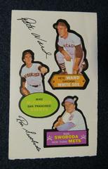 Mike McCormick, Pete Ward, Ron Swoboda Baseball Cards 1968 Topps Action All Star Stickers Prices