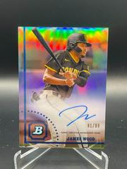 James Wood [Refractor] #CPA-JW Baseball Cards 2022 Bowman Heritage Chrome Prospect Autographs Prices
