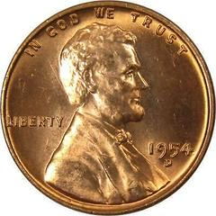 1954 D Coins Lincoln Wheat Penny Prices