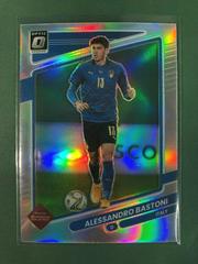 Alessandro Bastoni [Optic Holo] #76 Soccer Cards 2021 Panini Donruss Road to Qatar Prices