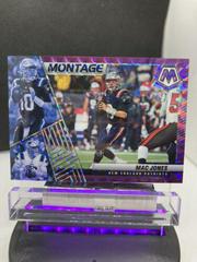 Mac Jones [Purple] #M-11 Football Cards 2022 Panini Mosaic Montage Prices