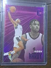 Jaden Hardy [Purple] Basketball Cards 2022 Panini Chronicles Draft Picks Essentials Prices