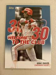Eric Davis [Blue] #WC-6 Baseball Cards 2023 Topps Welcome to the Club Prices