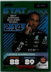 Lewis Hamilton [Mirror Green] #133 Racing Cards 2022 Topps Turbo Attax Formula 1 Prices