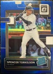 Spencer Torkelson [Blue] Baseball Cards 2022 Panini Donruss Optic Prices