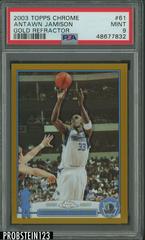 Antawn Jamison [Gold Refractor] #61 Basketball Cards 2003 Topps Chrome Prices