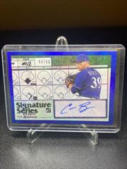 Corbin Burnes [Blue] #SS-CB Baseball Cards 2019 Panini Donruss Signature Series Prices
