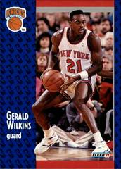 Gerald Wilkins #142 Basketball Cards 1991 Fleer Prices