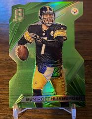Ben Roethlisberger [Neon Green Die Cut] #14 Football Cards 2015 Panini Spectra Prices