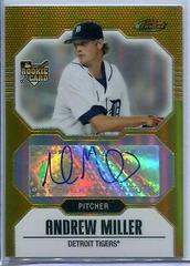 Andrew Miller [Gold Refractor Autograph] #151 Baseball Cards 2007 Finest Prices