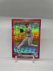 Mike Trout [Red] #27 Baseball Cards 2022 Topps Chrome Logofractor Prices