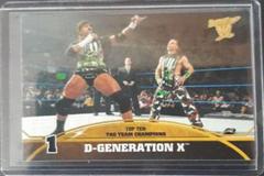D Generation X Reunites [Gold] #27 Wrestling Cards 2013 Topps Best of WWE Prices