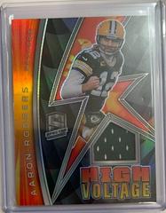 Aaron Rodgers #HV-ARO Football Cards 2022 Panini Spectra High Voltage Prices