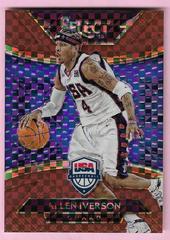 Allen Iverson [Copper Prizm] Basketball Cards 2014 Panini Select Prices